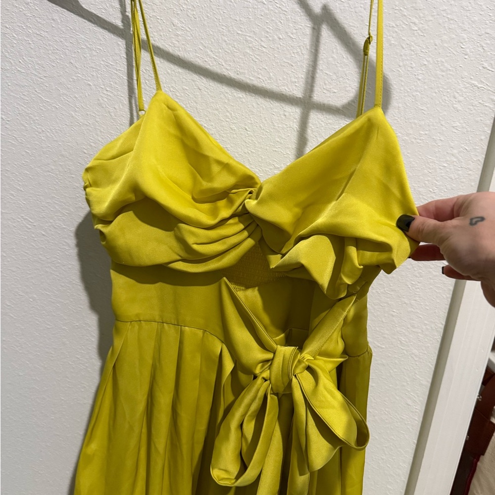 Express Yellow Dress - Small - - Picture 2 of 6